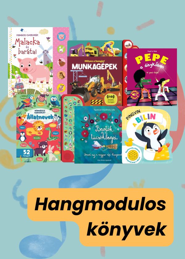 hangmodulos könyvek