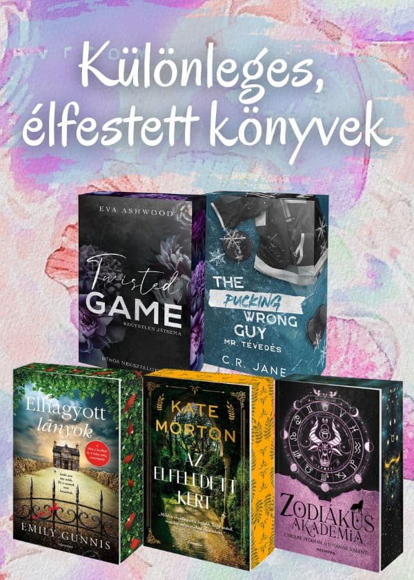 élfestett könyvek