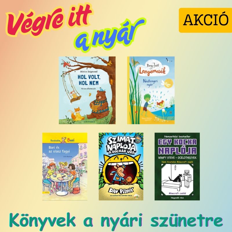 gyerekkönyvek a nyárra