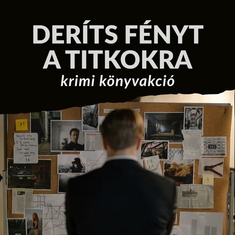 krimi könyvakció