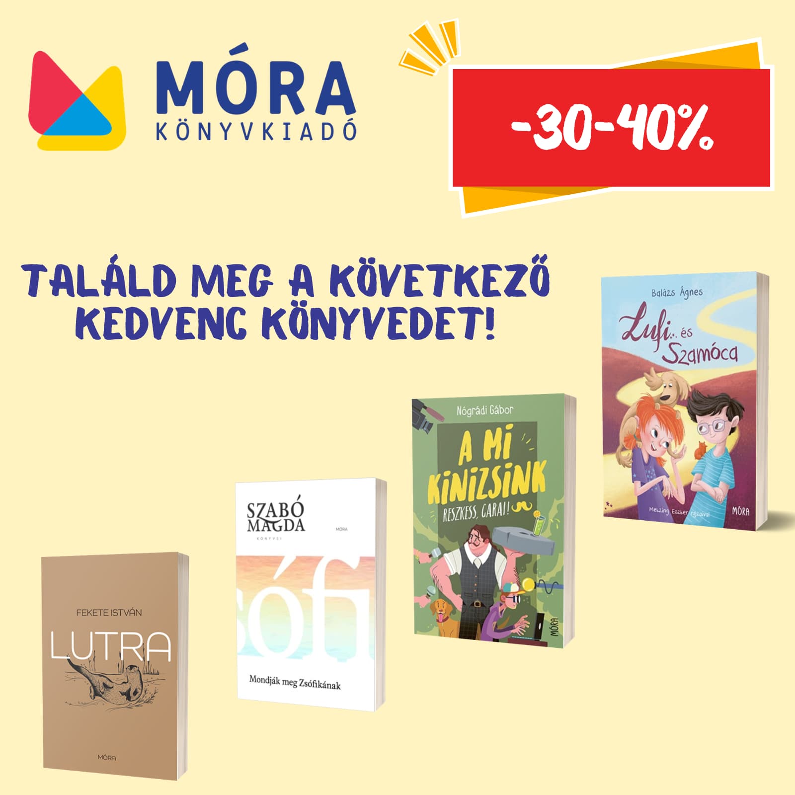 ajánlott olvasmányok móra kiadó