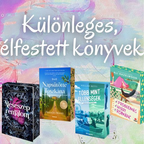 élfestett könyvek