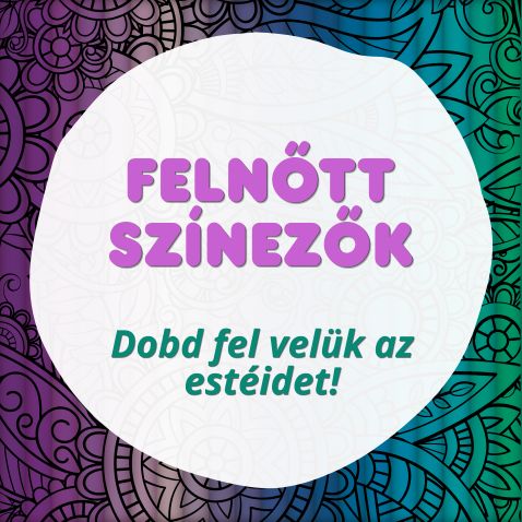 felnőtt színezők