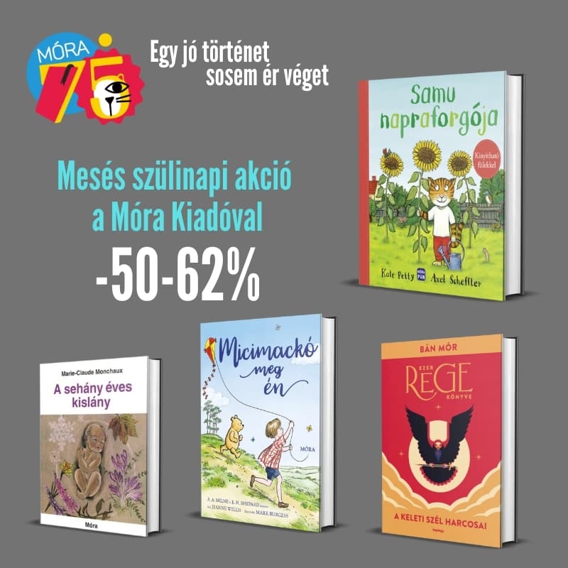 móra kiadó könyvakció